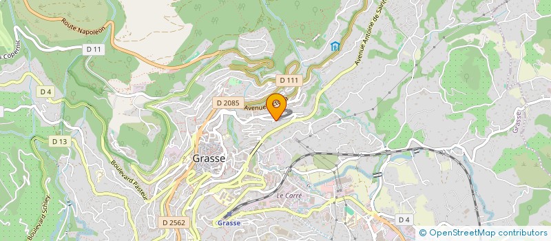 localisation de l'entreprise MONSIEUR MICHAEL DANI  GRASSE