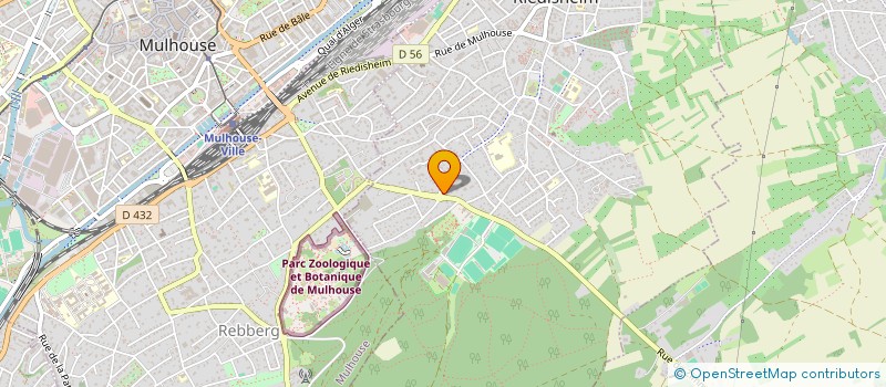 localisation de l'entreprise MONSIEUR MICHAEL DE OLIVEIRA FARELA  RIEDISHEIM