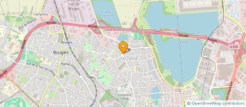 localisation de l'entreprise MONSIEUR MICHAEL DE PREZ  LE BOUSCAT