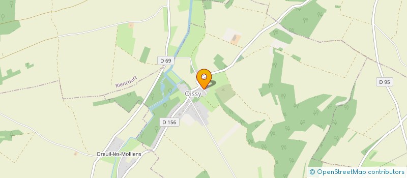 localisation de l'entreprise MONSIEUR MICHAEL DEBEUGNY  OISSY