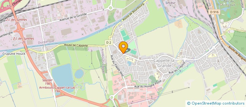 localisation de l'entreprise MONSIEUR MICHAEL DEBLIECK  CAPPELLE-LA-GRANDE