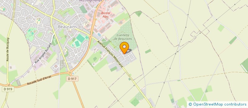 localisation de l'entreprise MONSIEUR MICHAEL DEKOSTER  BEAURAINS