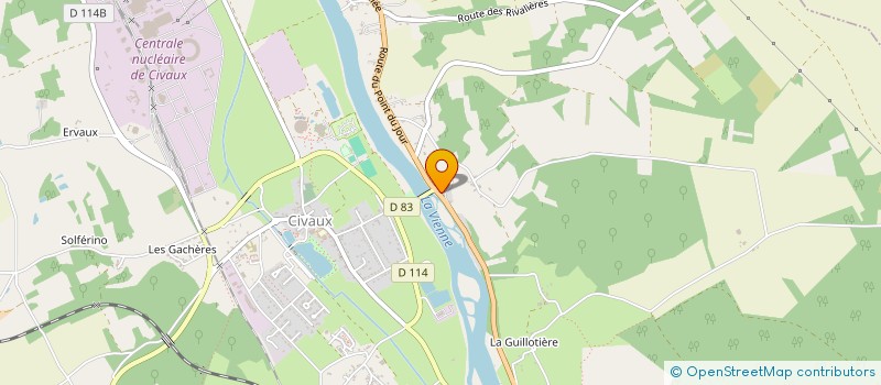 localisation de l'entreprise MONSIEUR MICHAEL DEMAISON  CIVAUX