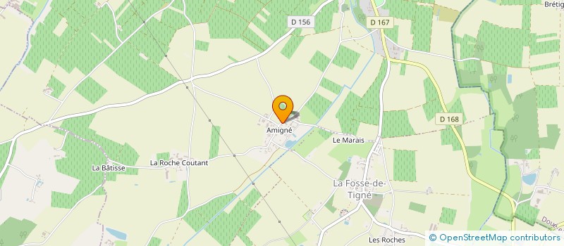 localisation de l'entreprise MONSIEUR MICHAEL DEMONSAIS  LYS-HAUT-LAYON