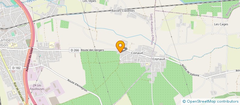 localisation de l'entreprise MONSIEUR MICHAEL DEMUYNCK  SAINT RAMBERT D'ALBON