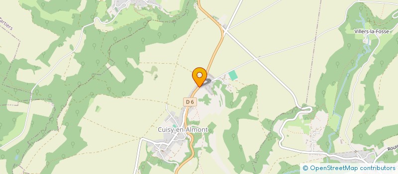 localisation de l'entreprise MONSIEUR MICHAEL DESFOSSEZ  CUISY-EN-ALMONT