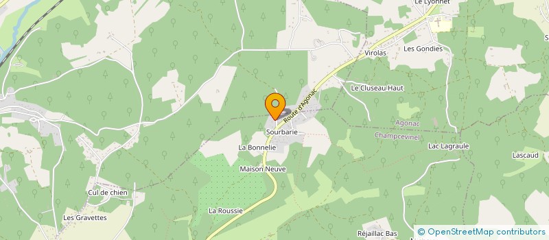 localisation de l'entreprise MONSIEUR MICHAEL DESMOULIN  CHAMPCEVINEL