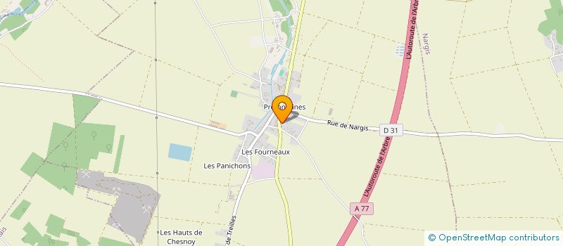 localisation de l'entreprise MONSIEUR MICHAEL DESROZIERS à CORBEILLES