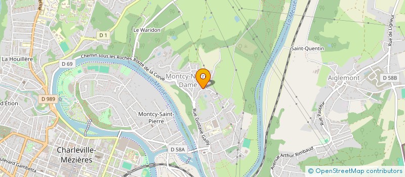 localisation de l'entreprise MONSIEUR MICHAEL DESSAILLY  MONTCY-NOTRE-DAME