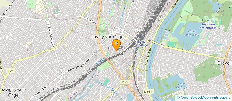 localisation de l'entreprise MONSIEUR MICHAEL DESTIVELLE à JUVISY-SUR-ORGE