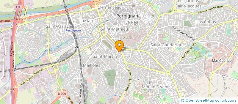 localisation de l'entreprise MONSIEUR MICHAEL DEVES  PERPIGNAN