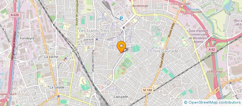 localisation de l'entreprise MONSIEUR MICHAEL DEVILLE à TOULOUSE