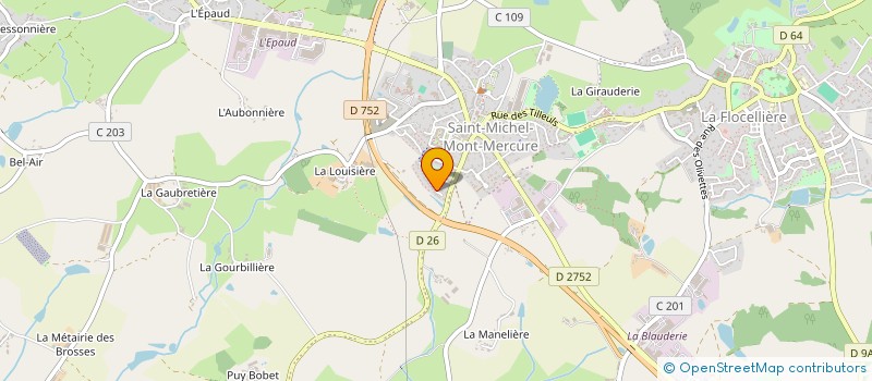 localisation de l'entreprise MONSIEUR MICHAEL DEVINEAU  SEVREMONT