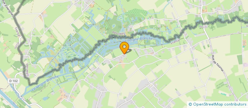 localisation de l'entreprise MONSIEUR MICHAEL DI MICHELE  HERGNIES