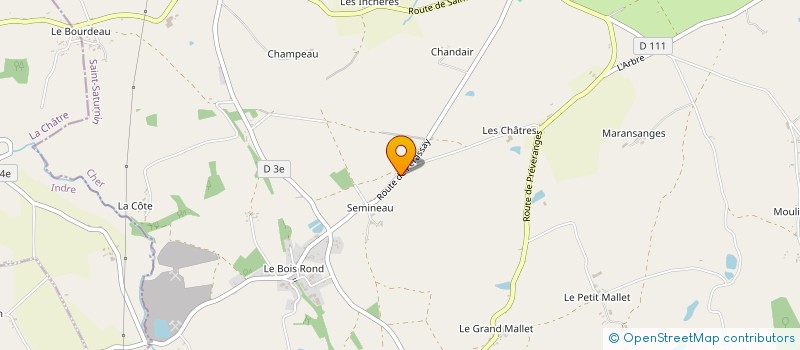 localisation de l'entreprise MONSIEUR MICHAEL DIAMOND  SAINT-SATURNIN