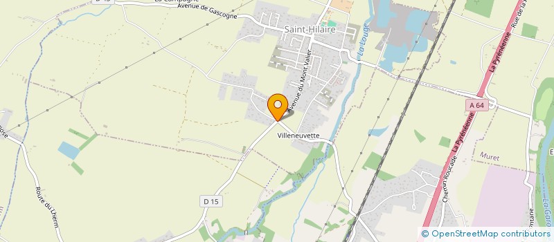 localisation de l'entreprise MONSIEUR MICHAEL DIAZ  SAINT-HILAIRE