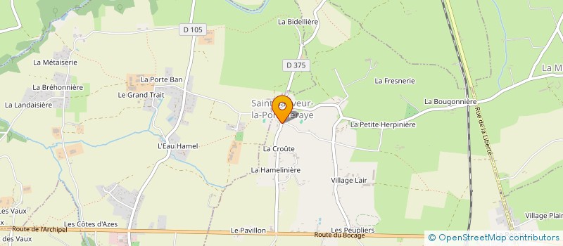 localisation de l'entreprise MONSIEUR MICHAEL DOHERTY  SAINT-SAUVEUR-LA-POMMERAYE