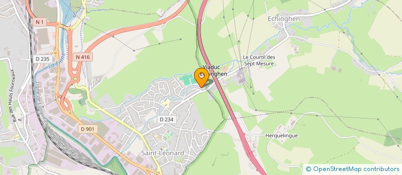 localisation de l'entreprise MONSIEUR MICHAEL DOLLE  SAINT-LEONARD