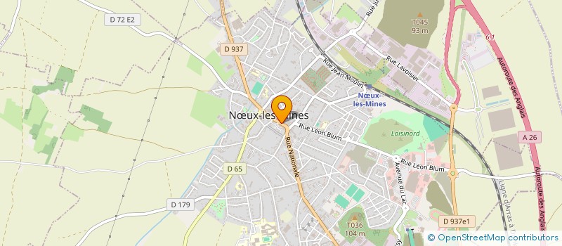 localisation de l'entreprise MONSIEUR MICHAEL DONFUT  NUX-LES-MINES