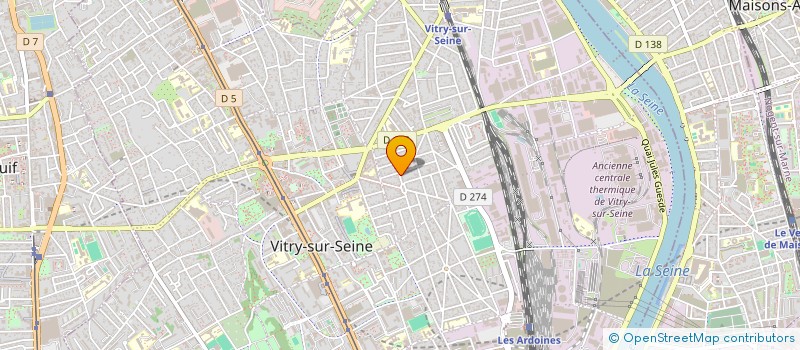 localisation de l'entreprise MONSIEUR MICHAEL DORE  VITRY-SUR-SEINE