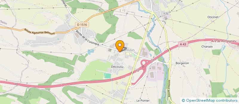 localisation de l'entreprise MONSIEUR MICHAEL DOUCET  CHIMILIN