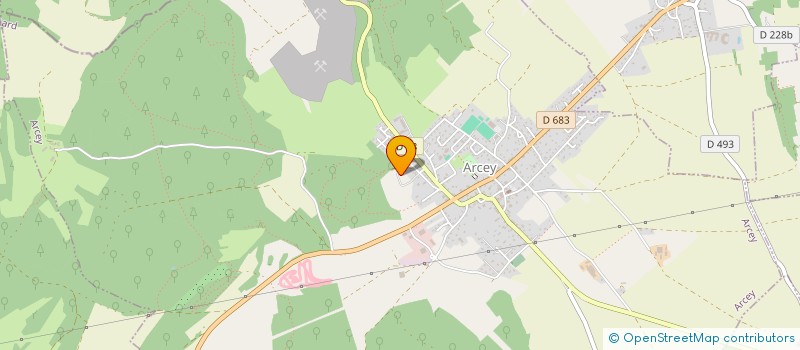 localisation de l'entreprise MONSIEUR MICHAEL DROUARD  ARCEY