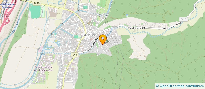 localisation de l'entreprise MONSIEUR MICHAEL DROUART  ORAISON