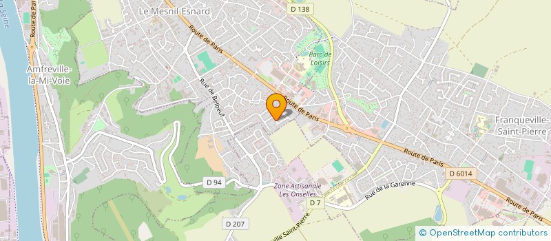 localisation de l'entreprise MONSIEUR MICHAEL DROUET  LE MESNIL-ESNARD