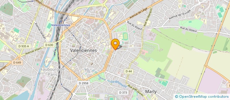 localisation de l'entreprise MONSIEUR MICHAEL DROZDZ à VALENCIENNES