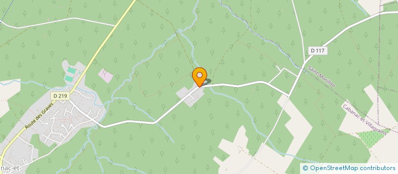 localisation de l'entreprise MONSIEUR MICHAEL DUBERN  CABANAC-ET-VILLAGRAINS