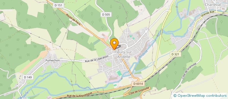 localisation de l'entreprise MONSIEUR MICHAEL DUBOIS à FLEURY-SUR-ANDELLE