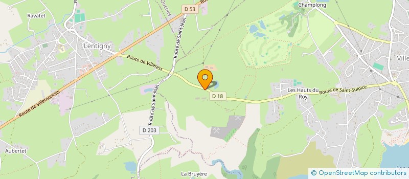 localisation de l'entreprise MONSIEUR MICHAEL DUC  VILLEREST