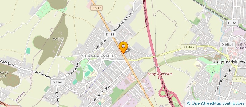 localisation de l'entreprise MONSIEUR MICHAEL DUCLOY  SAINS-EN-GOHELLE