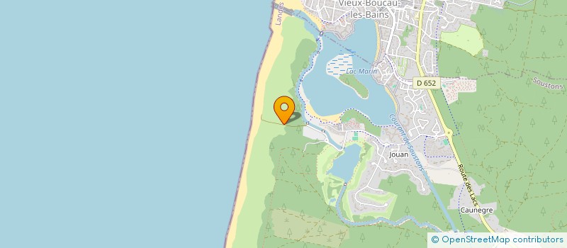 localisation de l'entreprise MONSIEUR MICHAEL DUFFORT  SOUSTONS