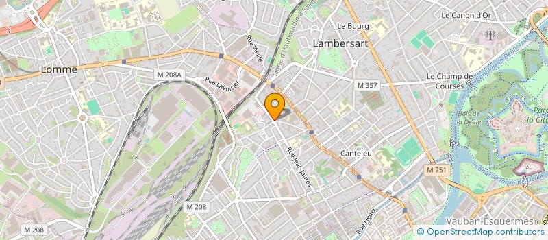 localisation de l'entreprise MONSIEUR MICHAEL DUFLOT à LILLE