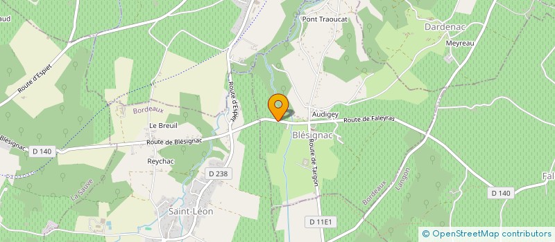 localisation de l'entreprise MONSIEUR MICHAEL DUFOUR  VASLES