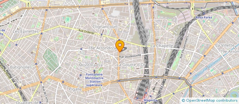 localisation de l'entreprise MONSIEUR MICHAEL DULLIN  CHATILLON