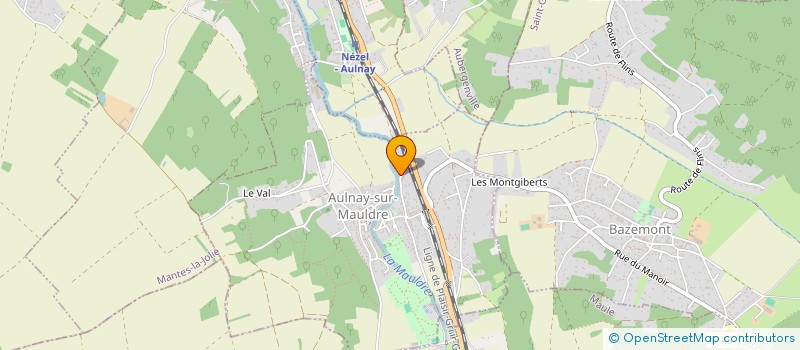 localisation de l'entreprise MONSIEUR MICHAEL DUMANOIS  AULNAY-SUR-MAULDRE