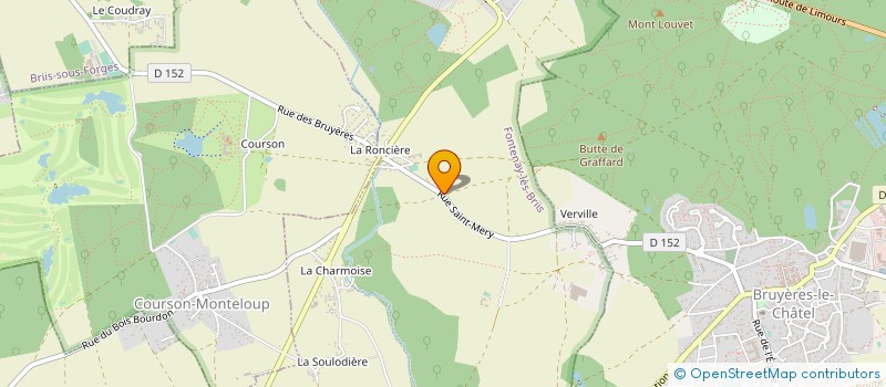 localisation de l'entreprise MONSIEUR MICHAEL DUMORTIER  FONTENAY-LES-BRIIS