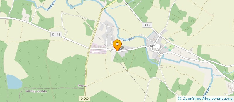 localisation de l'entreprise MONSIEUR MICHAEL DUPONT  AMILLIS