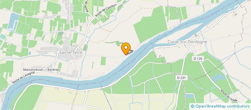 localisation de l'entreprise MONSIEUR MICHAEL DURAND à SAINTE-TERRE