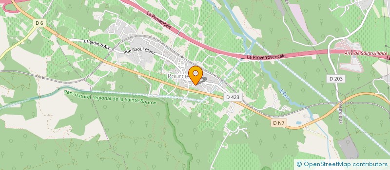 localisation de l'entreprise MONSIEUR MICHAEL DURAND  POURCIEUX