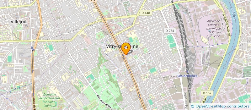 localisation de l'entreprise MONSIEUR MICHAEL EL KAROUI à VITRY-SUR-SEINE