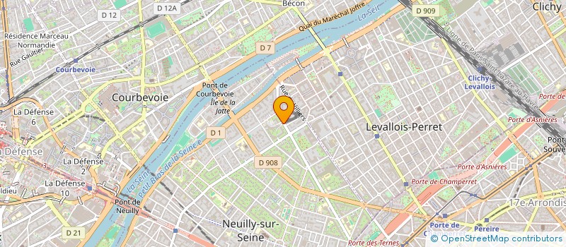 localisation de l'entreprise MONSIEUR MICHAEL ELIEZER à NEUILLY-SUR-SEINE