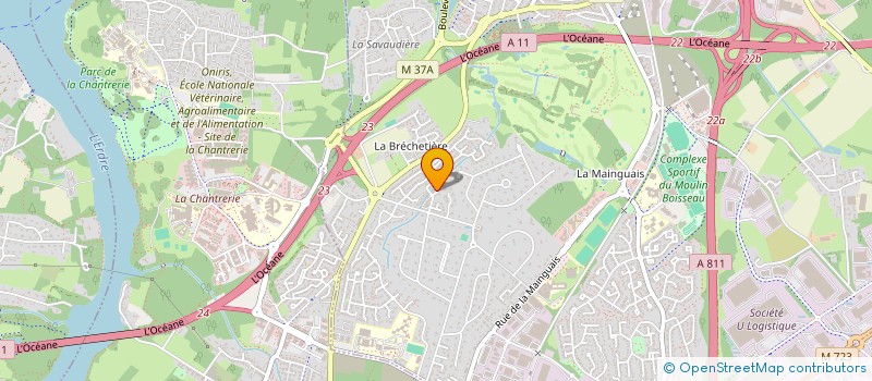 localisation de l'entreprise MONSIEUR MICHAEL ELMALEM  CARQUEFOU