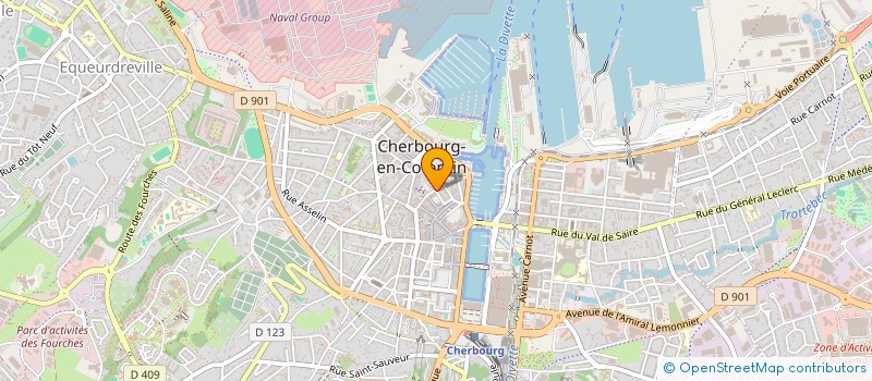 localisation de l'entreprise MONSIEUR MICHAEL ENOT  CHERBOURG-EN-COTENTIN