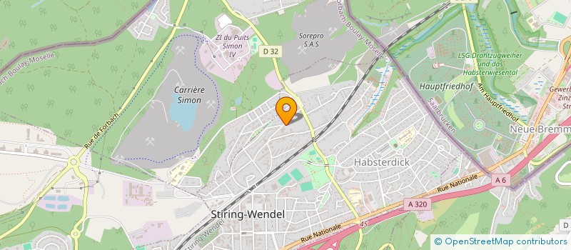 localisation de l'entreprise MONSIEUR MICHAEL ETTWILLER à STIRING-WENDEL