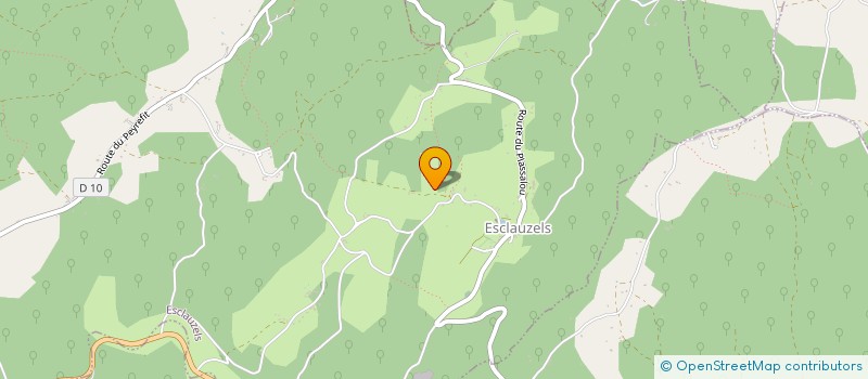 localisation de l'entreprise MONSIEUR MICHAEL EVERETT  ESCLAUZELS