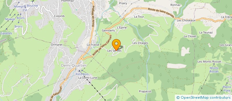 localisation de l'entreprise MONSIEUR MICHAEL FEIGE  COMBLOUX