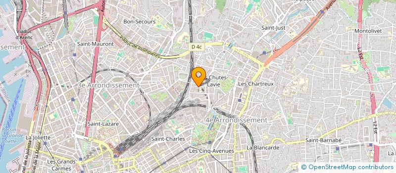 localisation de l'entreprise MONSIEUR MICHAEL FERNANDEZ  MARSEILLE